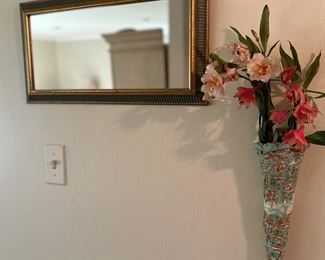 Pretty ceramic wall pocket.