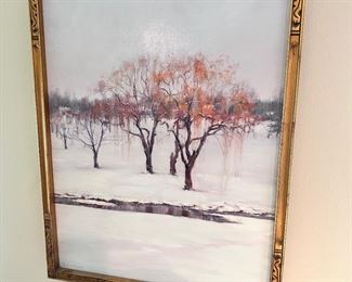 Original oil painting.