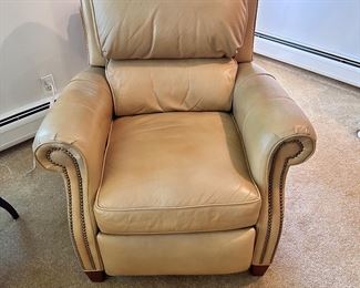 Hancock and Moore leather recliner!