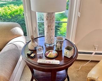 One of two beautiful Lane side tables.