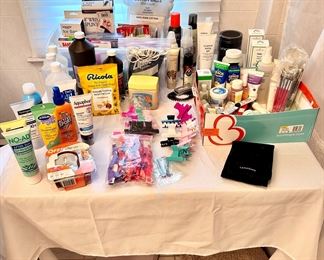 Bathroom loaded with items!