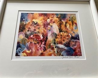 Judith Moore signed print 