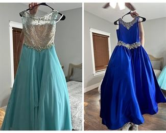 elementary age pageant dresses