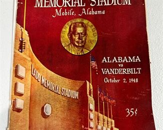 Ladd stadium dedication program 