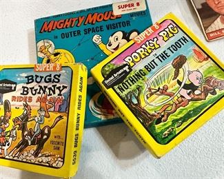 Vintage 8 mm cartoons