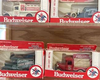 Budweiser diecast trucks