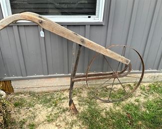 Vintage plow 