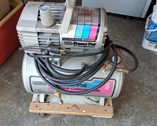 Air Compressor with Rolling Cart