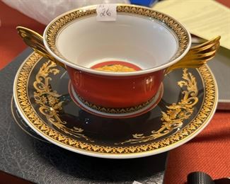 Rosenthal Studio-line ‘Versace’  Tureen Soup Bowl w/Underplate