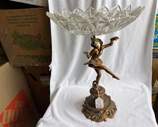 1930's French Jester Compote