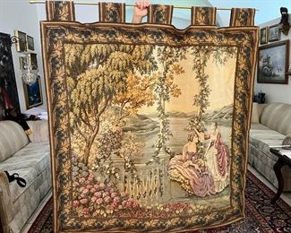 Vintage French Tapestry