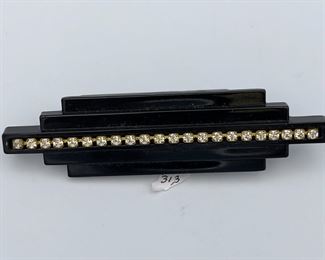 Jean-Louis Scherrer Paris Deco Brooch
