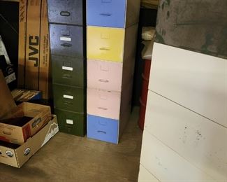 File cabinets