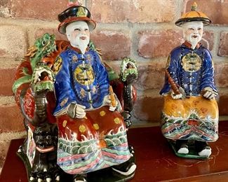 Chinese Emperor statues