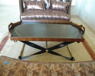 Card Room- Maitland Smith coffee table