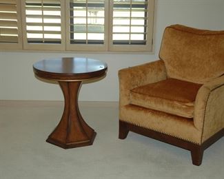 Guest Room - Marge Carson gold tone club chair