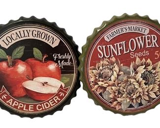 Metal Farm Wall Decor