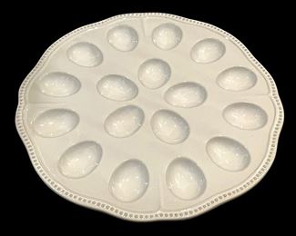 Pottery Barn Deviled Egg Platter