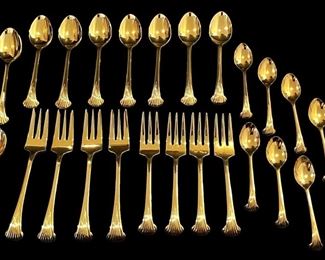 Towle Gold Aristocrat Silverware
