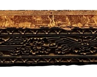 Antique Hand Carved Wood Stamp