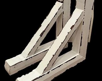 Pair of Shabby Chic Corbels