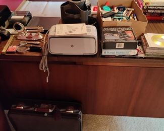 Office supplies, briefcase