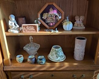 ceramic collectables, home decor