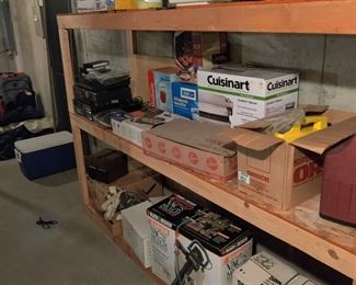 kitchen items, garage and yard care