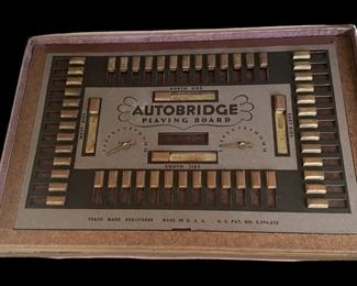 Bridge Books and Vintage Playing Board