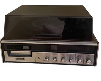 Panasonic Turntable and Tape Player