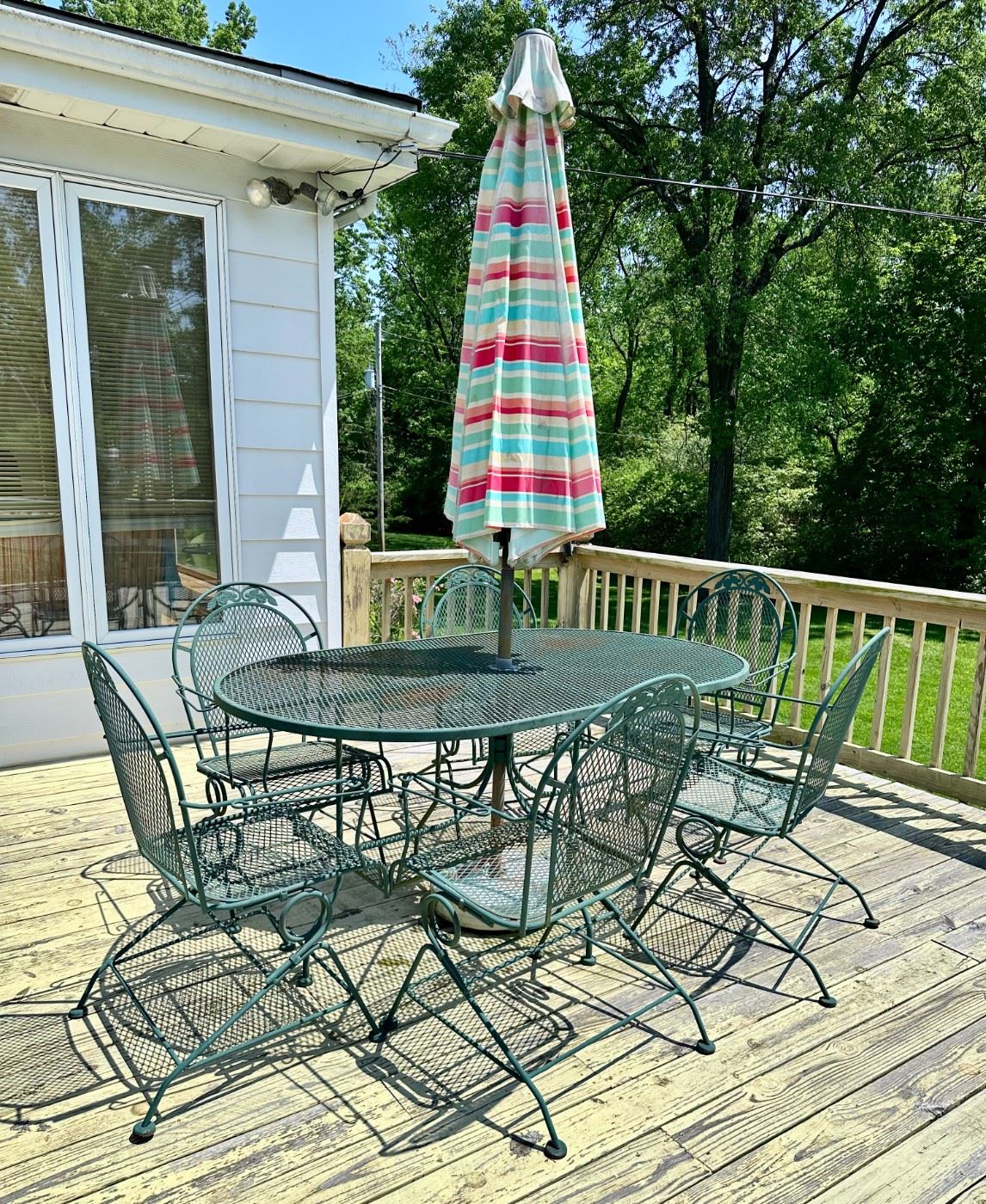 Wrought Iron Patio Set