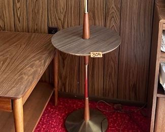 MCM Floor Lamp Table