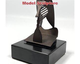 Lot 84 Chicago Picasso Model Sculpture