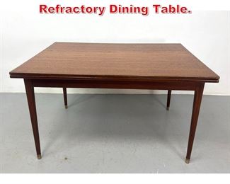Lot 341 JLM Teak Danish Modern Refractory Dining Table. 