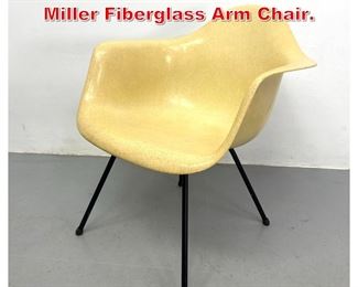 Lot 366 Charles Eames Herman Miller Fiberglass Arm Chair. 