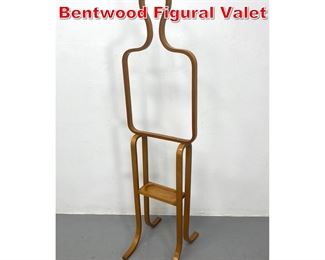 Lot 376 Mid Century Modern Bentwood Figural Valet