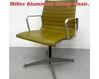 Lot 441 Charles Eames Herman Miller Aluminum Group Chair. 
