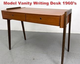 Lot 462 Mid Century German 3K Model Vanity Writing Desk 1960s
