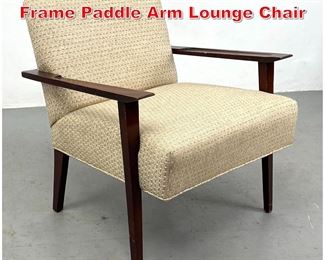 Lot 479 Mid Century Modern Open Frame Paddle Arm Lounge Chair