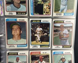 1974 Topps Baseball Cards