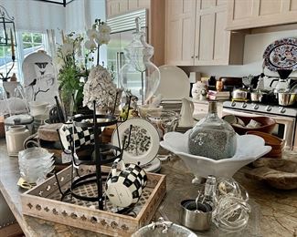 MacKenzie Childs, Vietri, antiques...