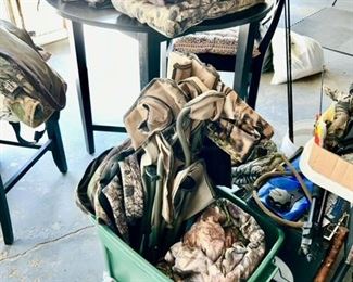 Hunting clothing (some sold, but lots left)