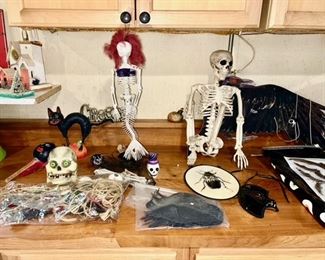 Vintage Halloween decor (some sold)