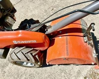 Husqvarna roto tiller (side view)