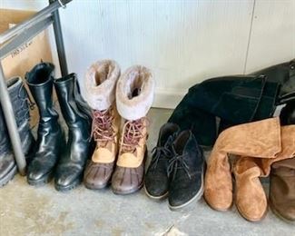 Name brand women's boots (some sold)