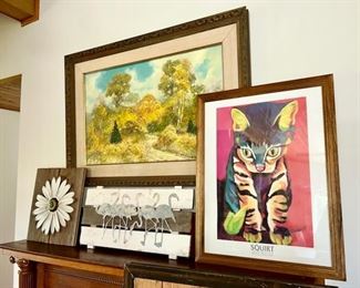 Landscape painting, prints, wall decor