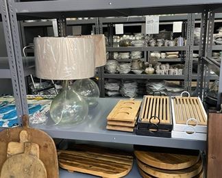 Kitchen decor. Cake stands, lazy susans, charcuterie boards and domes and cloches