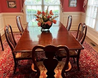 Mahogany Table and Chairs