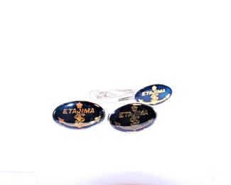 "ETAJIMA" CUFFLINK SET