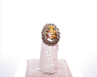 "EGYPTIAN"   SCENE  STYLE RING